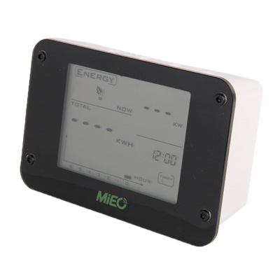 MIEO 3.5 inch LCD Wireless Home Electricity Energy Monitor